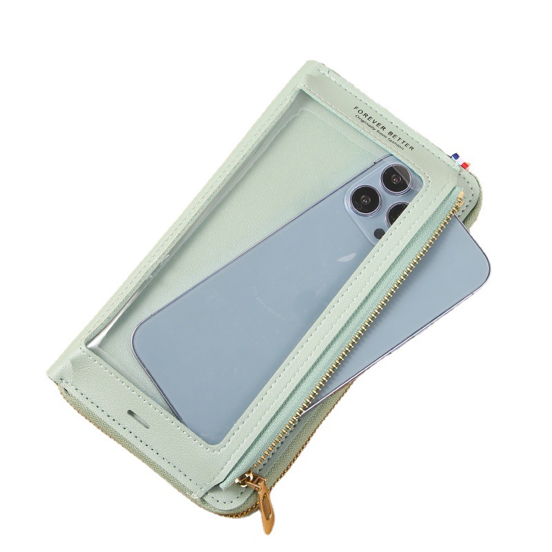Picture of 2023 Touch Screen Phone Bag for Women, Crossbody Bag, Anti-Theft, Multi-Functional, Transparent, Fashionable Small Bag, Wallet, Phone Pouch, Anti-Drop