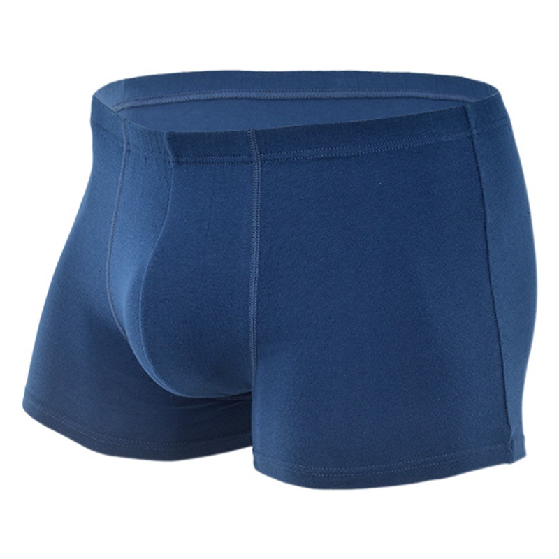Striped 2025 New Breathable Men's Boxer Briefs Summer Elastic High Quality Cotton Men's Pure Cotton Underwear