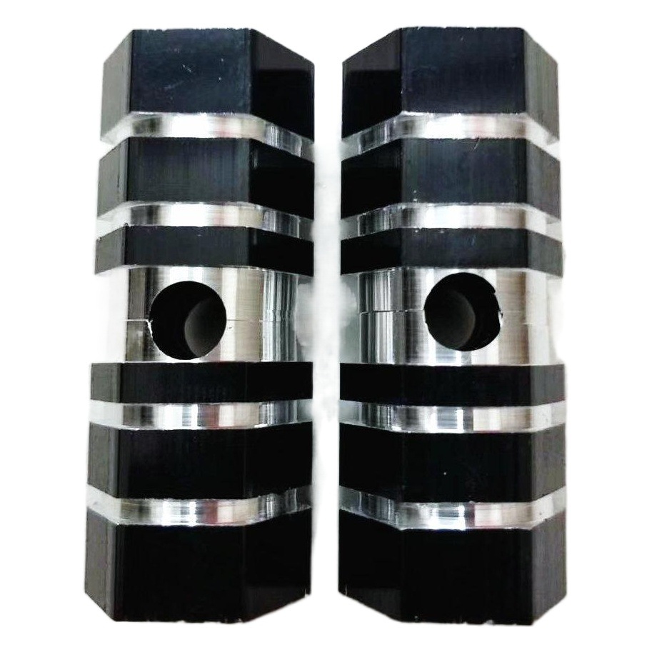 Mountain bike foot post/bicycle foot bar/aluminum alloy rear foot/Hollow foot bar/foot bar/accessories