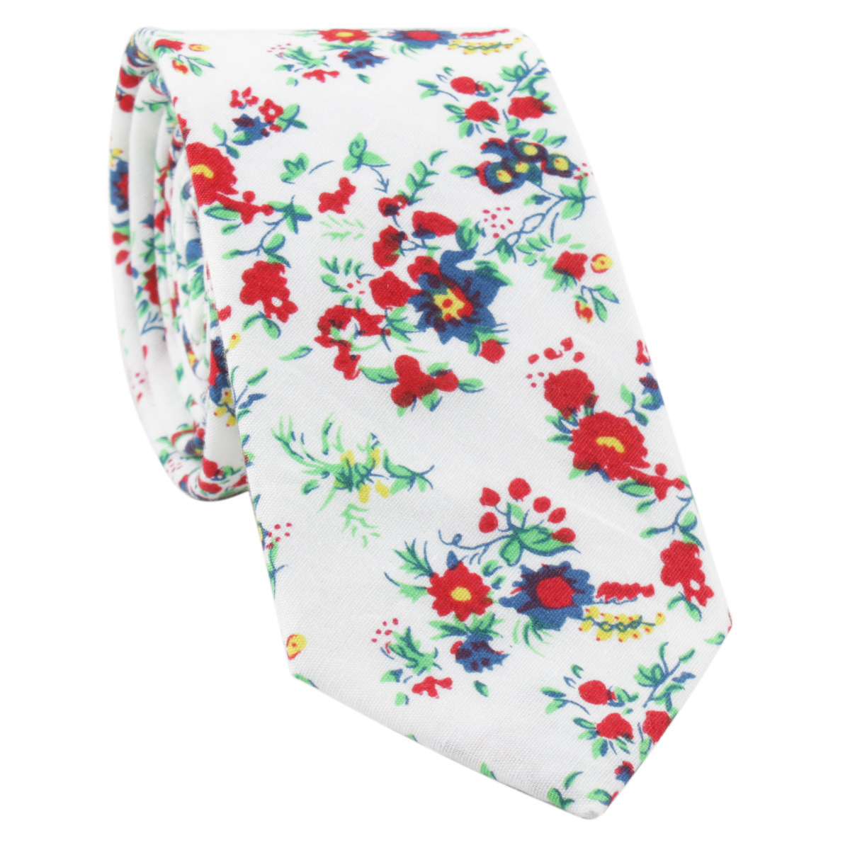 Picture of Cotton tie men's printed fashion casual flower cotton narrow tie AliExpress tie cross-border e-commerce supplier