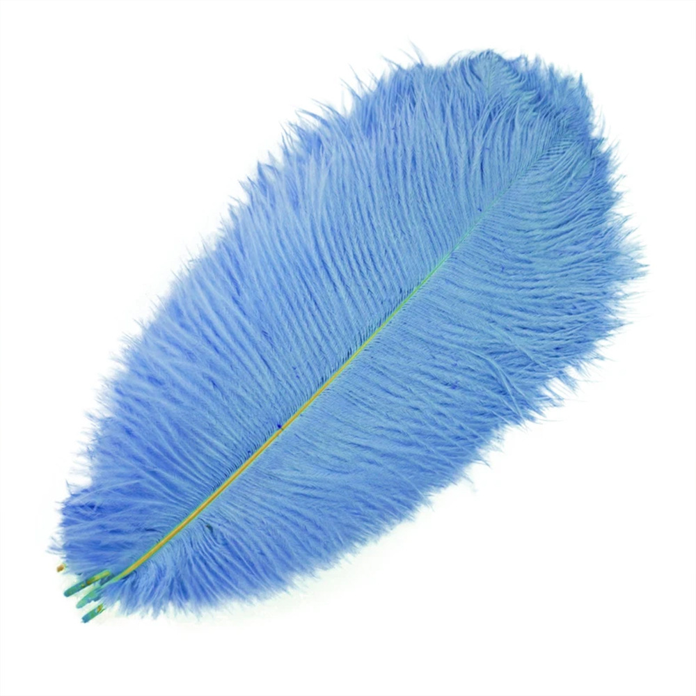 Picture of Ostrich hair 15-20cm mask color feather ear picking accessories DIY jewelry wedding decoration props a variety of colors