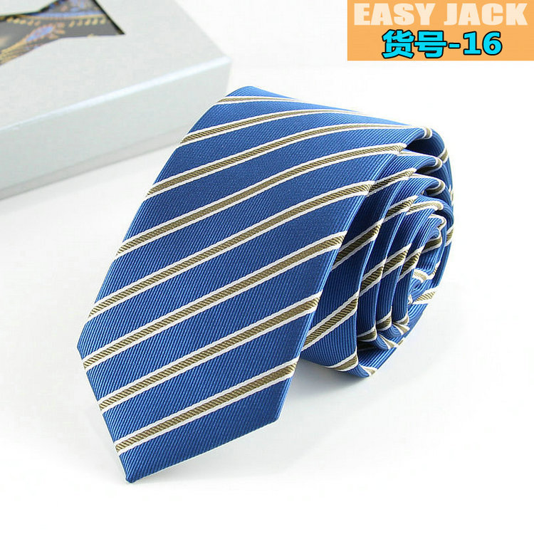 Picture of Men's tie Korean narrow fashion Wedding groom best man casual tie 6cm business professional collar fittest wholesale