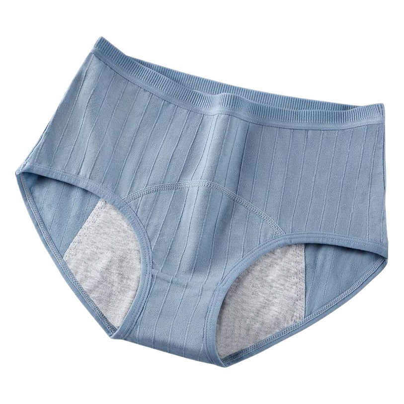 Menstrual Underwear for Women, Mid-High Waist, Leak-Proof, Period Panties, Sanitary Pants, Pure Cotton Crotch, Breathable, for Young Girls