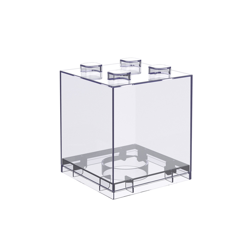 Picture of Car Model Storage Box Alloy Toy Car Storage Rack Hand-held Building Blocks Lego Cabinet Display Storage Box