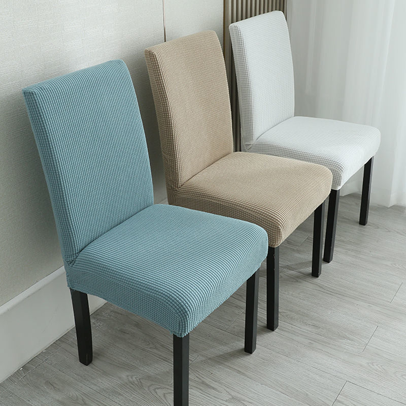 Picture of Thickened Chair Cover Universal Household Dining Chair Cover Elastic One-Piece Stool Cover Dining Table and Chair Cover Backrest Cushion
