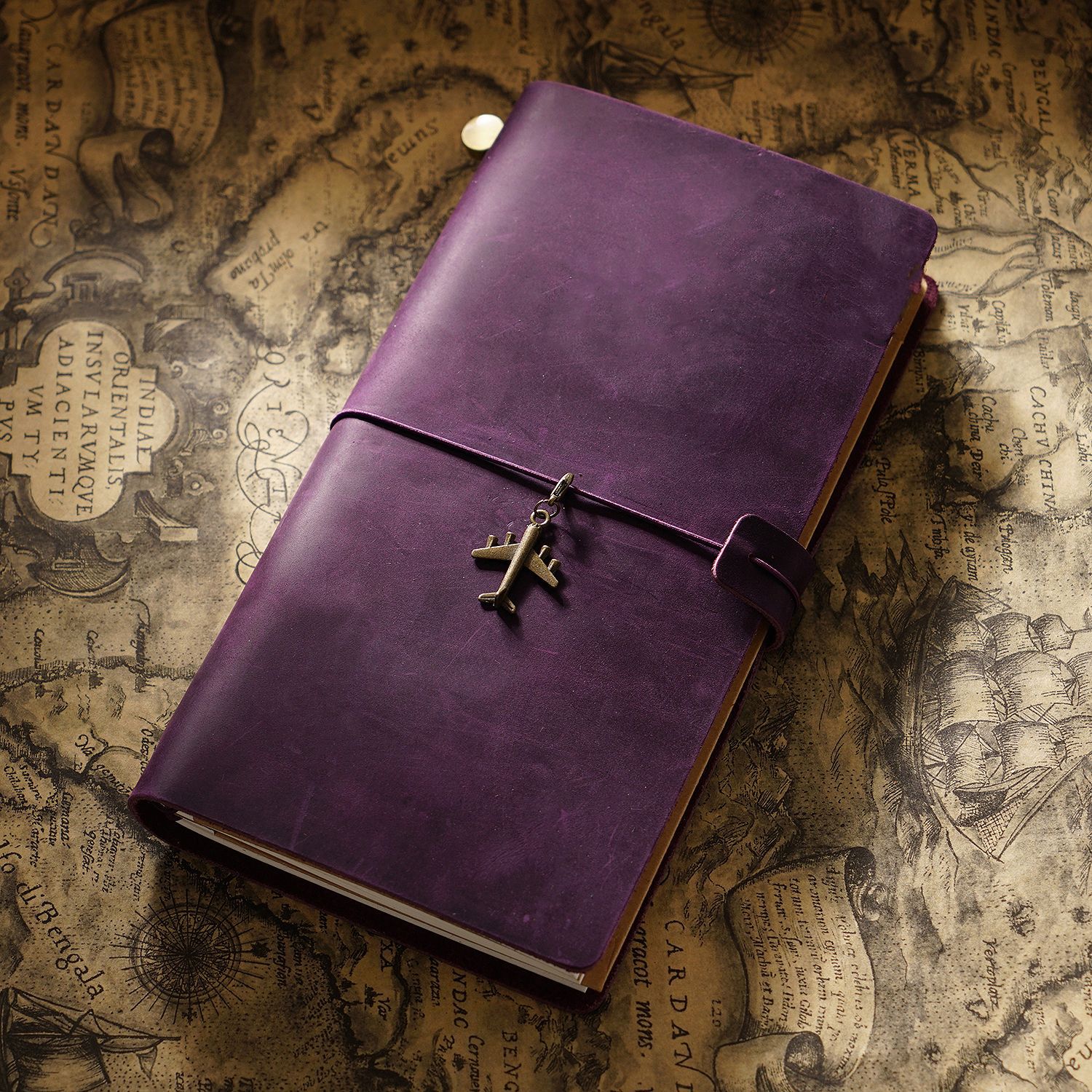 Picture of Travel Notebook Notebook Cowhide Genuine Leather Diary Retro Notepad Creative Record Tn Spot Wholesale