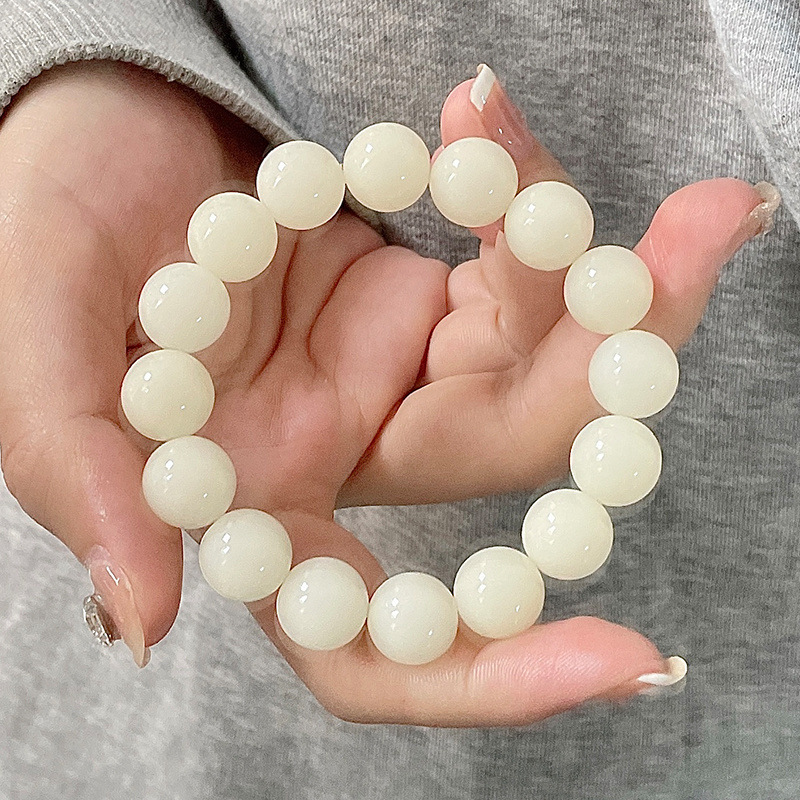 Picture of Authentic Yuanshan Dai Bodhi Root Bracelet Genuine Student Toy Decompression Chinese Style Bodhi Bracelet Prayer Beads