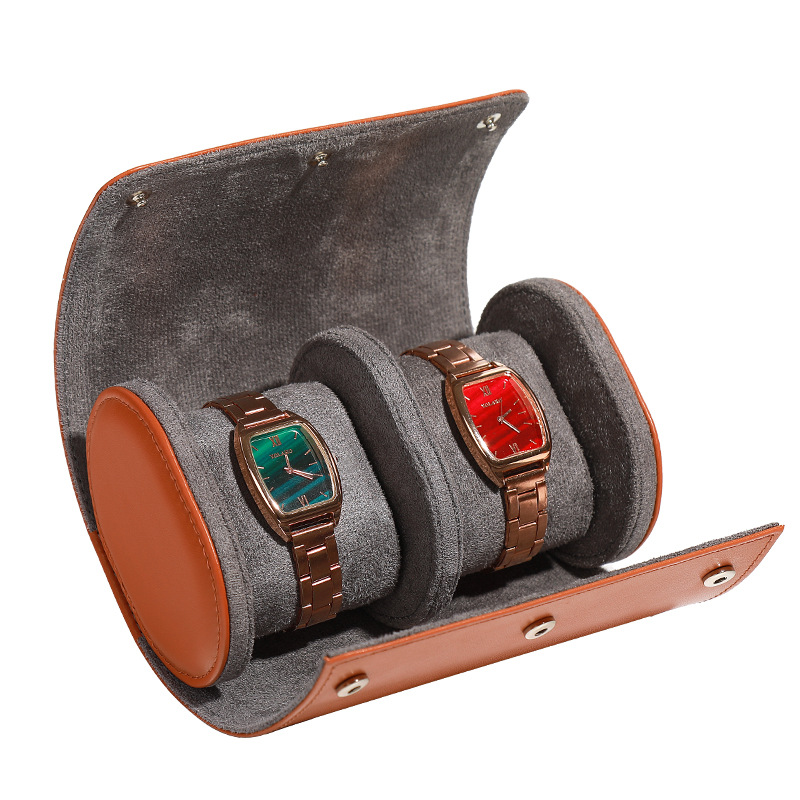 Picture of Portable 1-bit 2-bit 3-bit Watch Box Leather Watch Storage Box Famous Watch Mechanical Watch Wrist Watch Packaging Box
