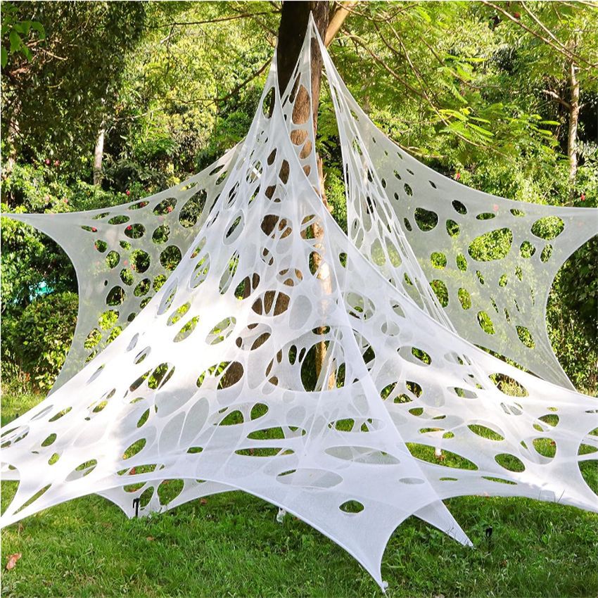 High stretch decorative Web fabric Halloween decorative Web fabric elastic spider web fabric