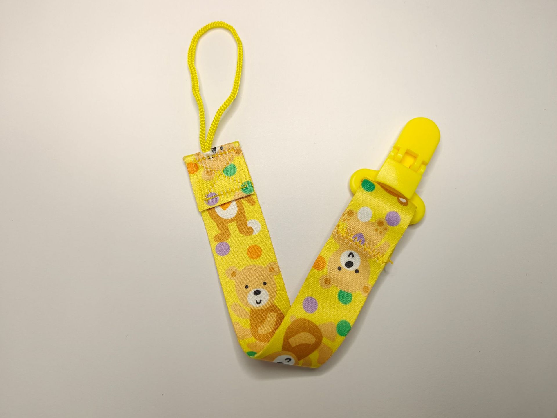Picture of Factory in stock direct double-sided floral pacifier chain baby toy teether anti-drop chain lanyard baby anti-drop strap