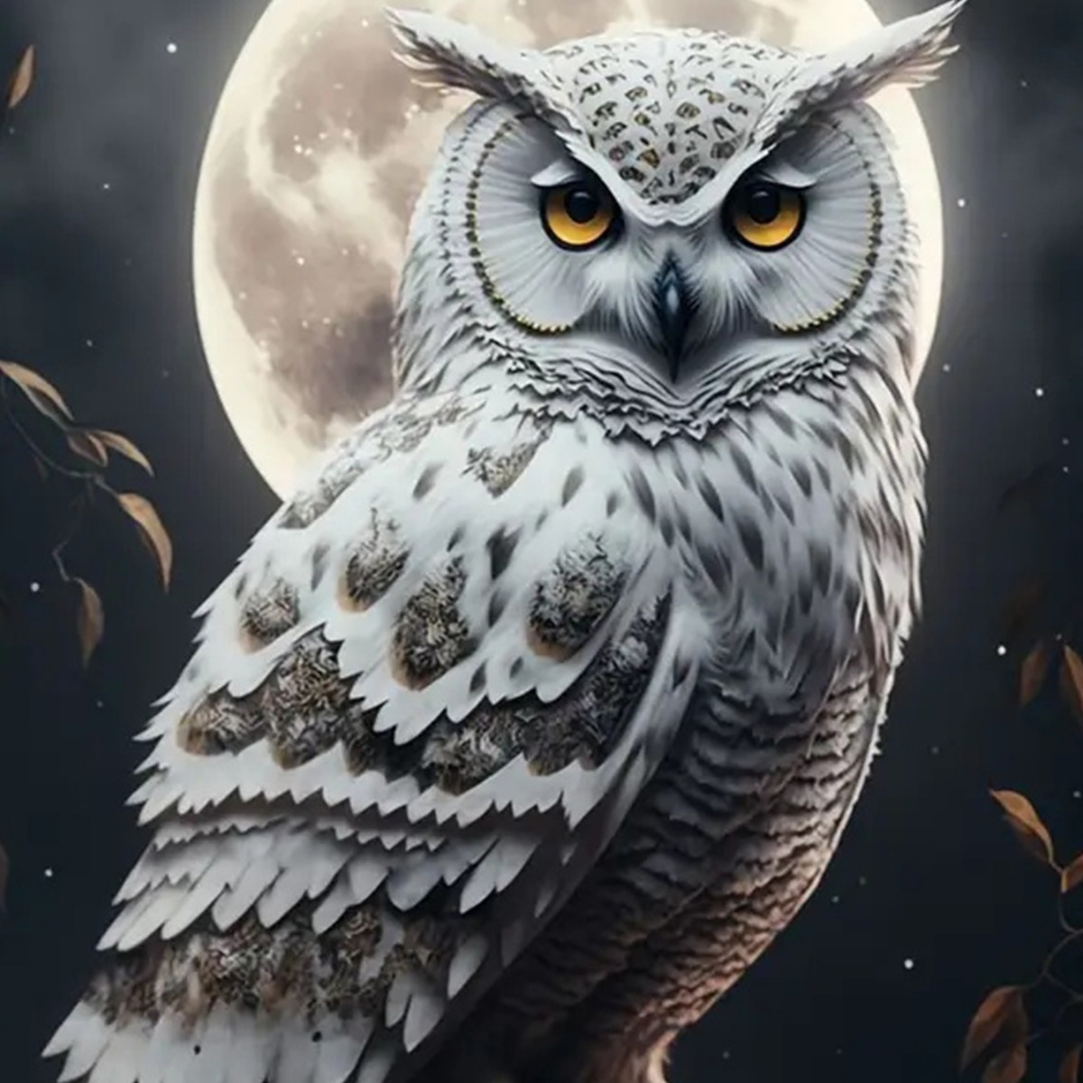 Picture of 5d full diamond diy animal landscape diamond painting foreign trade cross-border diamond embroidered full diamond rubik's cube round diamond craft decorative painting
