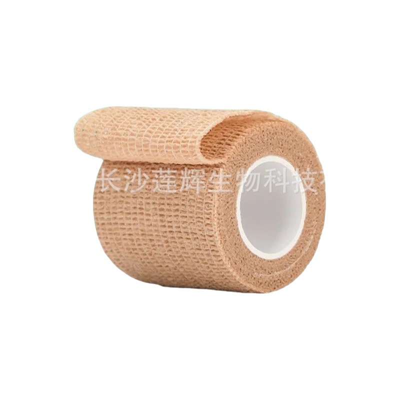Picture of Factory Self-Adhesive Elastic Bandage Breathable Fixed Sports Bandage Gauze Roll Disposable Wound Bandage Elastic Bandage
