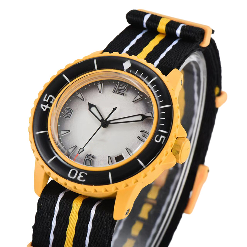 Picture of 2025 New Fashion Sports Ceramic Back Transparent Bottom Baojia Customized Quartz Watch Manufacturer Wholesale