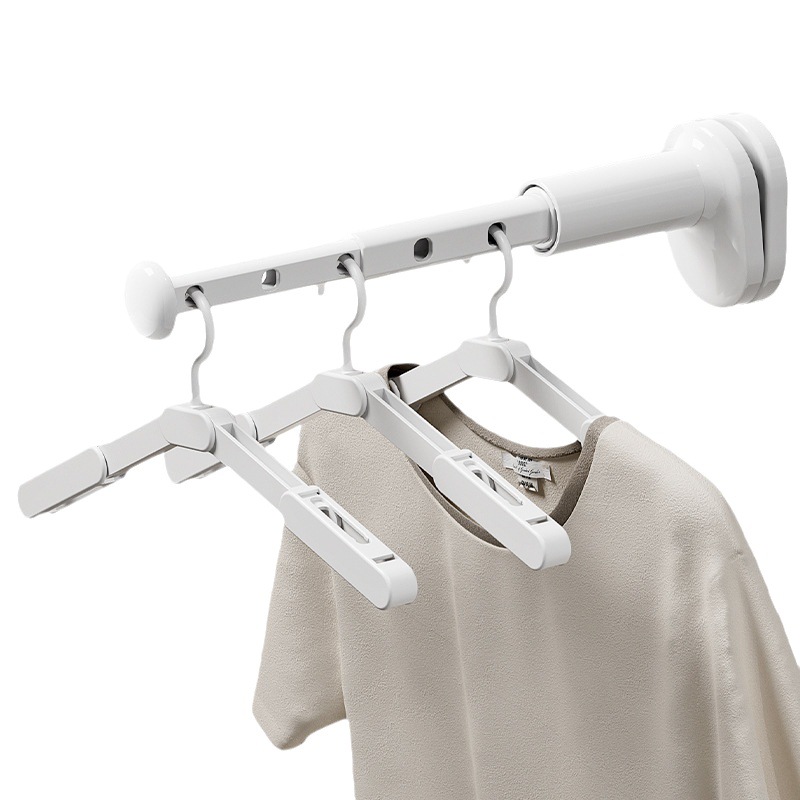 Picture of Travel Drying Hanger Portable Travel Travel Hotel Indoor Folding Hanger Non-punching Telescopic Drying Artifact