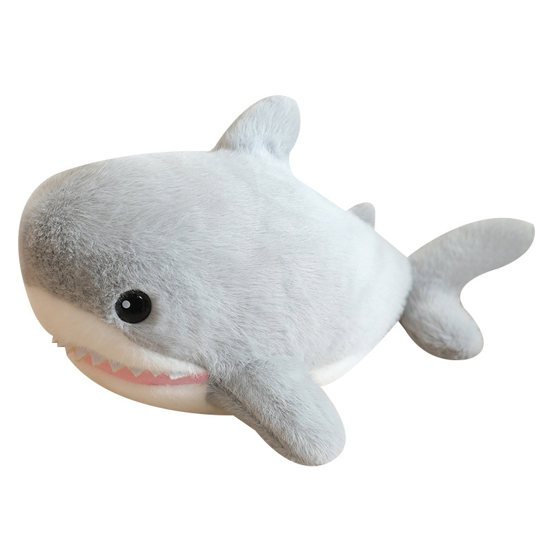 Picture of Little Beluga Sea Animal Plush Toy Dolphin Shark Killer Whale Doll Children's Gift Grasp Wedding Doll
