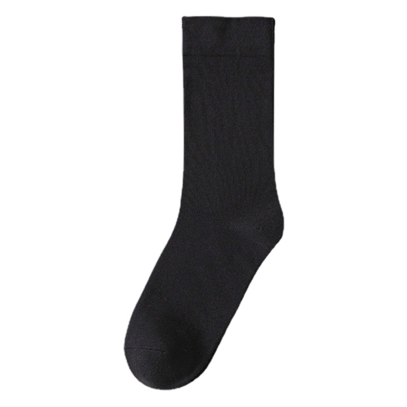 Socks women's pile socks long tube solid color all-matching ins college style soft and glutinous women's socks wholesale full