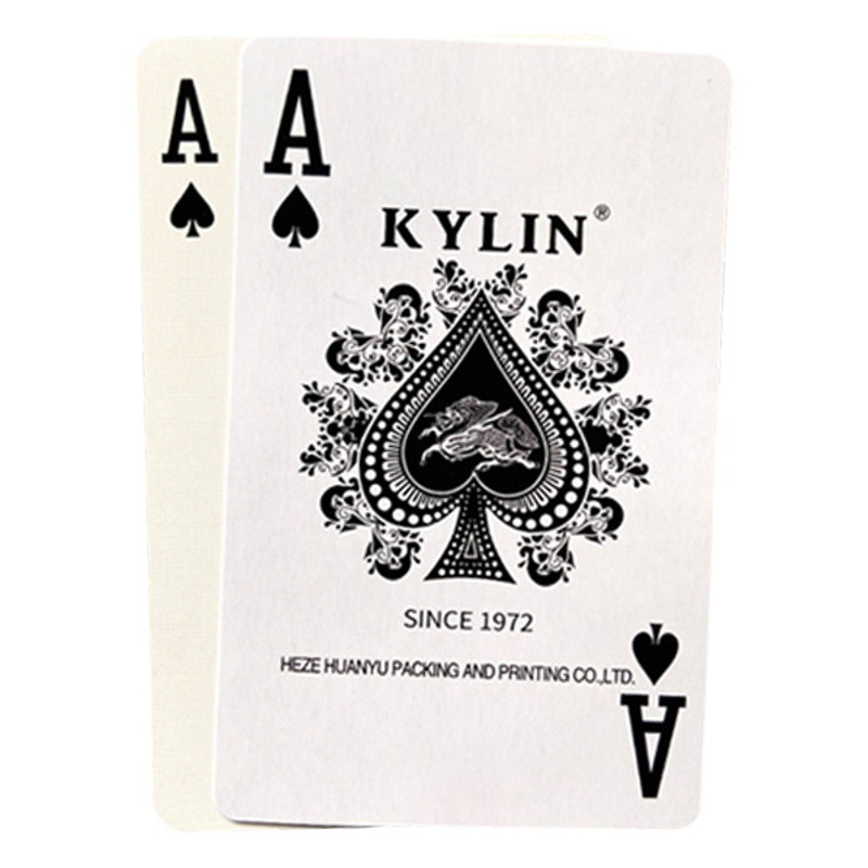 Picture of Egg Poker Double-sided Cloth Poker Competition Special German Black Core Poker Cards Egg Poker
