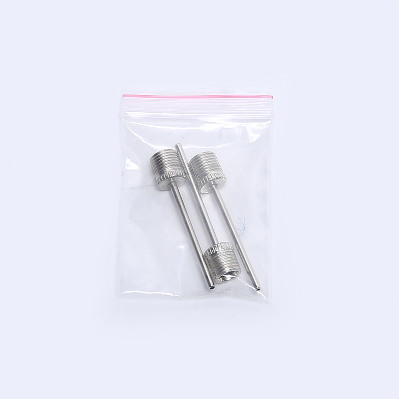 Picture of Inflatable Needle for Football, Basketball, and Other Balls, Stainless Steel Air Needle, One-Piece Molded Side Hole Needle, Valve Needle, Durable Volleyball Needle