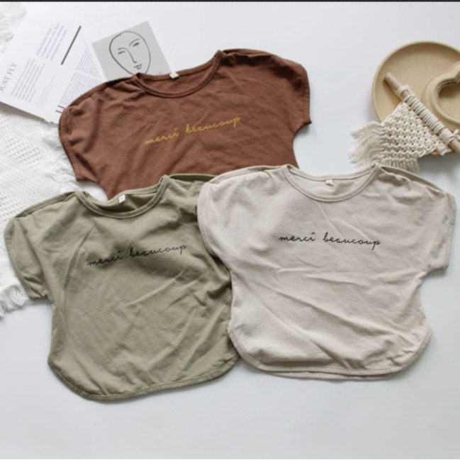 2024 Summer Children's T-Shirt Printed Boys' Bottoming Shirt Round Neck Korean Printed Girls' Tops Category a Spring and Autumn Wholesale
