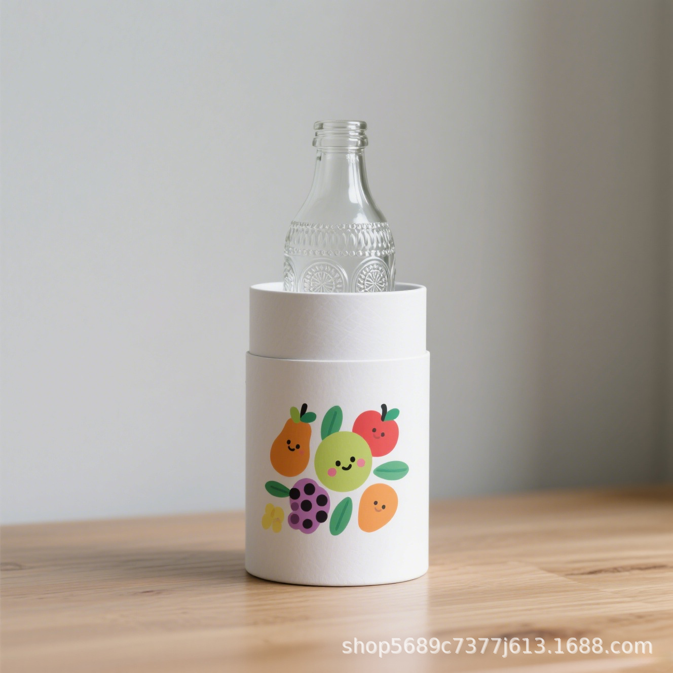 Thermos Cup Packaging, New Water Cup, Glass Cup, Wine Glassware, Kraft Paper Tube Packaging, Fragile Packaging