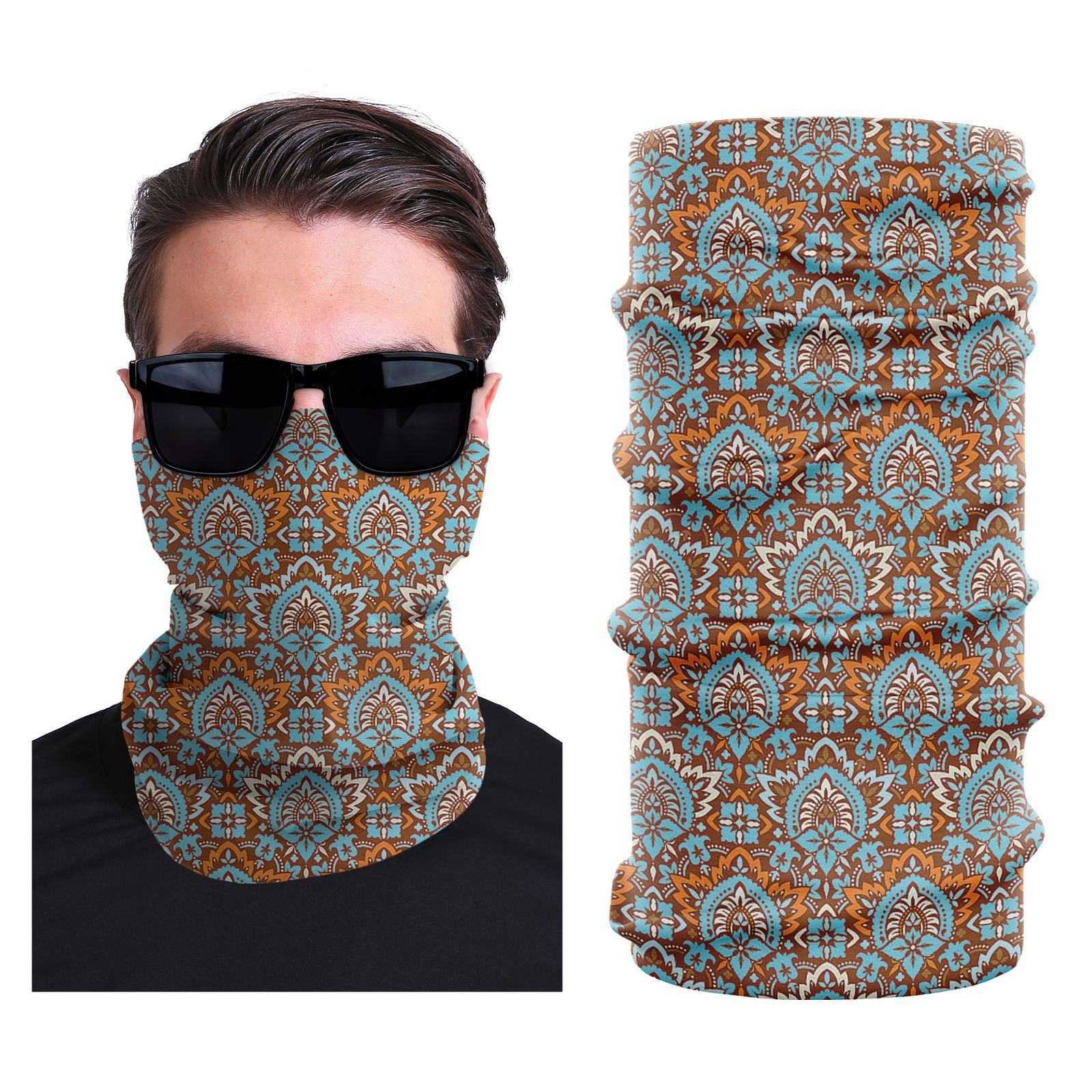 Picture of Xunhui magic scarf outdoor scarf mountaineering riding scarf high elastic seamless Ice Silk face towel cross-border bandana