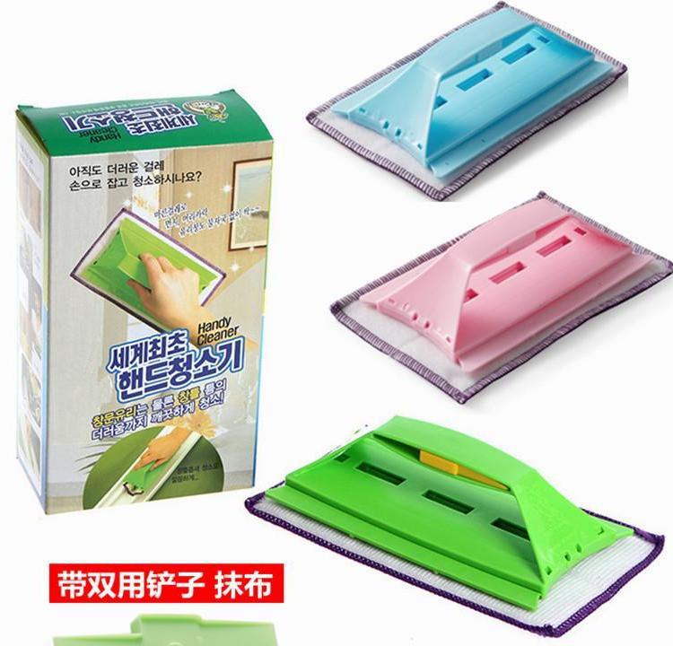 Wiping glass artifact groove cleaning brush cleaning window sill gap track brush household window groove seam tool
