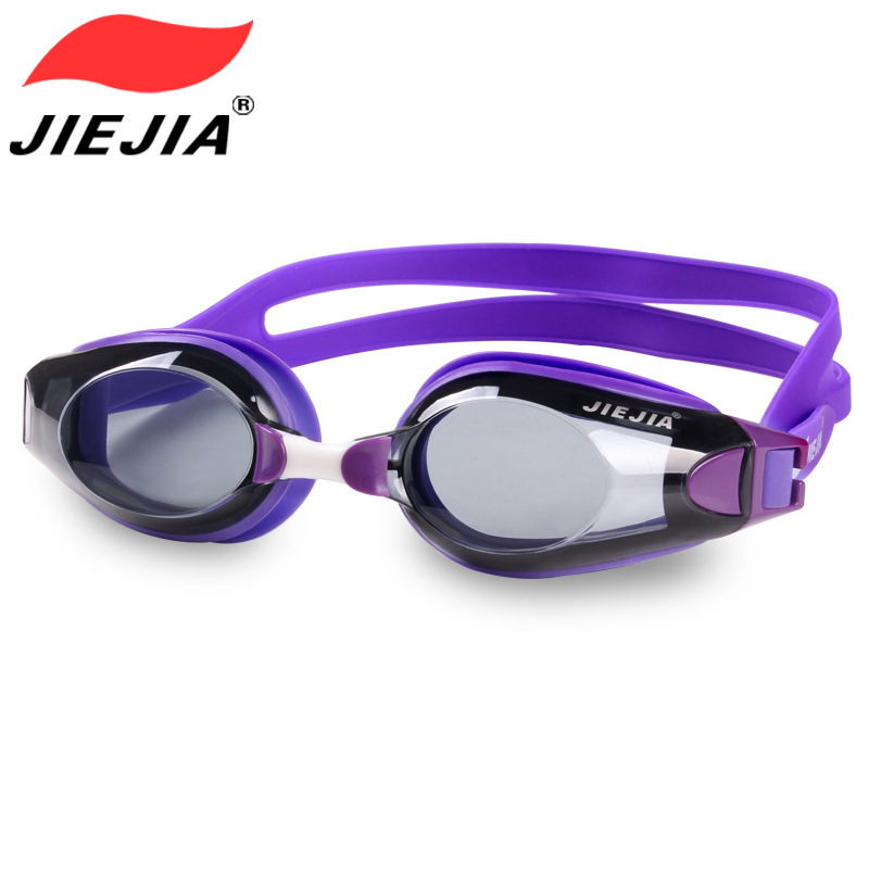 Picture of Jiejia swimming goggles wholesale adult flat light myopia swimming glasses AH100 classic waterproof anti-fog swimming goggles