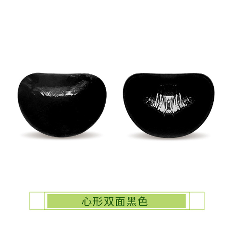 Picture of Triangle Silicone Chest Patch Women's Push-up Self-adhesive Chest Pad Invisible Thickened Sponge Pad Swimwear Bikini Underwear Insert
