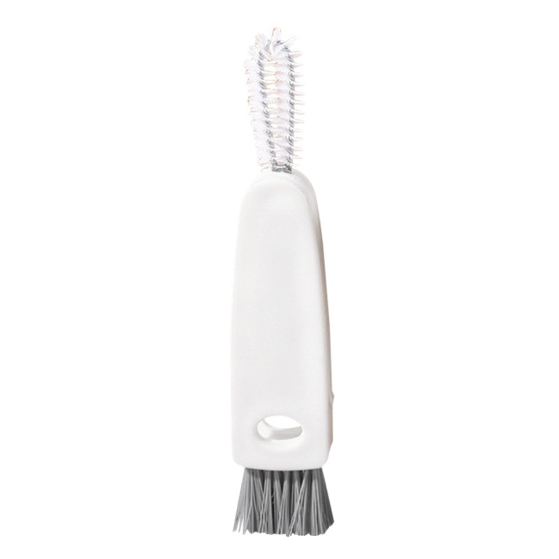 443 three-in-one multifunctional cup lid cleaning brush groove cleaning brush cup lid gap cleaning brush milk bottle cleaning brush