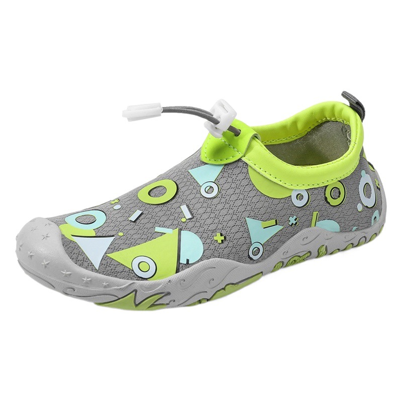 Cross-border New Children's Outdoor Amphibious Beach Shoes Swimming Shoes Diving Snorkeling Shoes Beach Tracing Shoes Skin-sensitive Soft Shoes