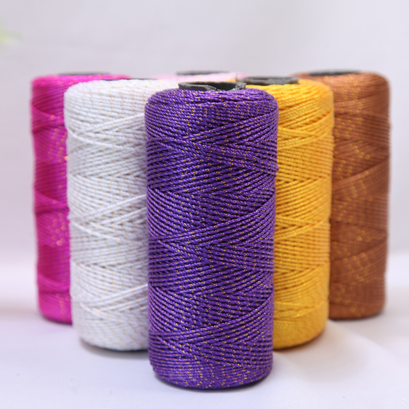 Picture of Knitting Summer Hat Thread Hook Wrapped Thread Hook Seat Cushion Doll Thread Manufacturer Wholesale Strand Thread Polypropylene Wholesale