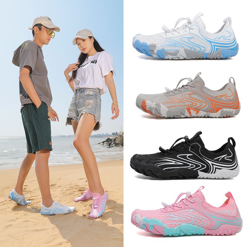 Wading Shoes, Beach Shoes, Cross-Border New Anti-Slip, Breathable, Quick-Drying Swimming Multi-Functional Yoga Fitness Shoes