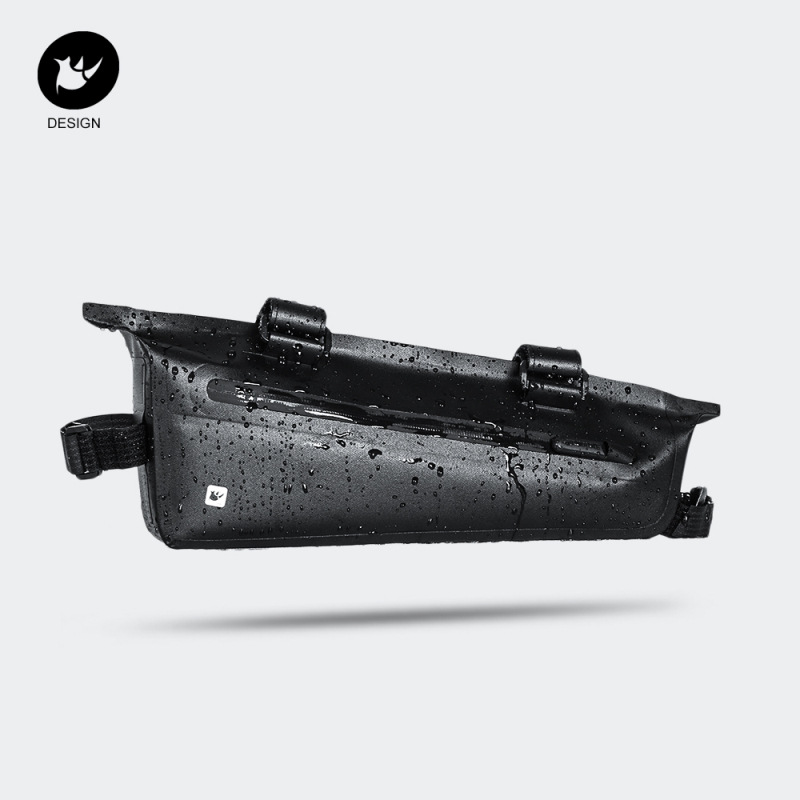 RHINOWALK rhinoceros bicycle front beam triangle bag waterproof TPU mountain road bike long distance riding saddle bag