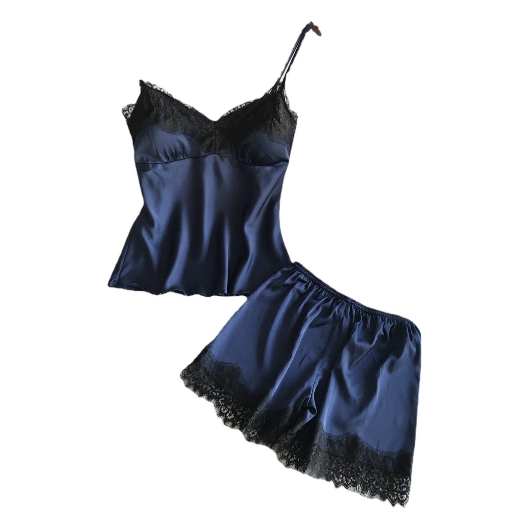 Cross-Border Products, Export Sexy Lingerie, Sexy Split Lace Pajamas, Sexy Set