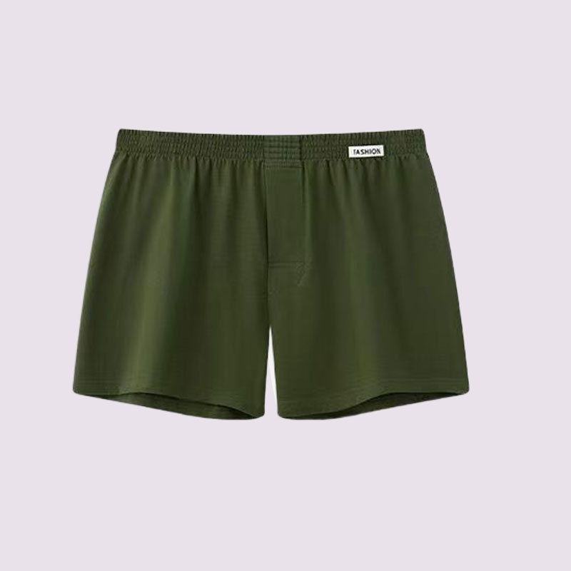 Picture of Arrow Pants Men's Cotton Underwear Loose Home Shorts Fat Man Pajamas Pure Cotton Large Pants Men's Boxer Briefs