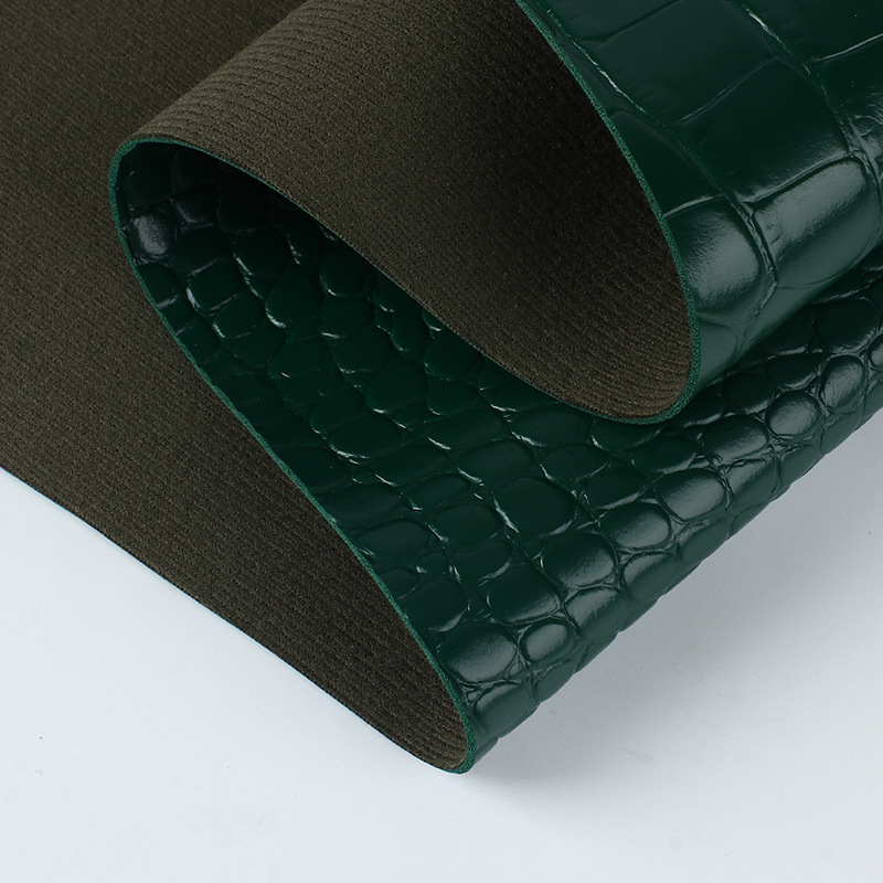 Picture of K1566 1.7mm Crocodile Leather Wholesale Matte Surface Embossed Faux Leather Bags Handbag Leather
