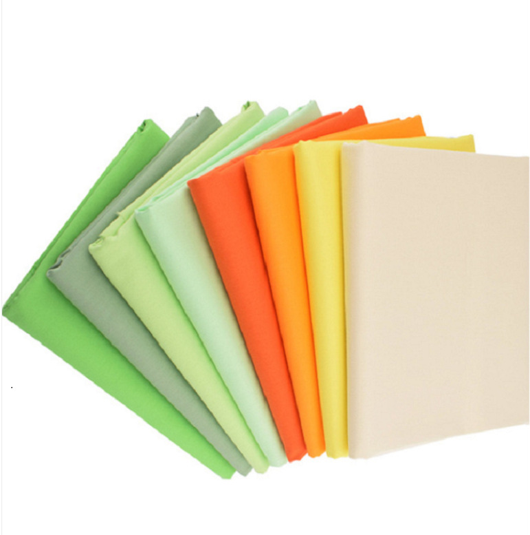 Picture of Hot sale 50 color DIY handmade solid color plain color cloth decorative cloth small cloth head cloth group fabric spot wholesale