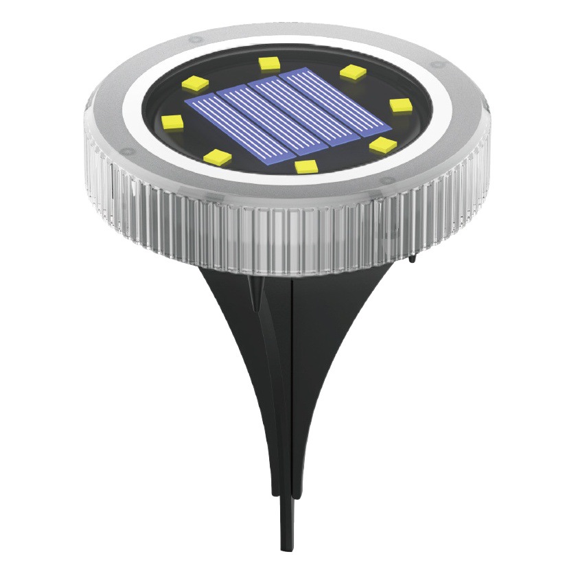 Solar floor lamp outdoor courtyard garden lawn lamp decorative Villa landscape steps underground lamp waterproof floor lamp