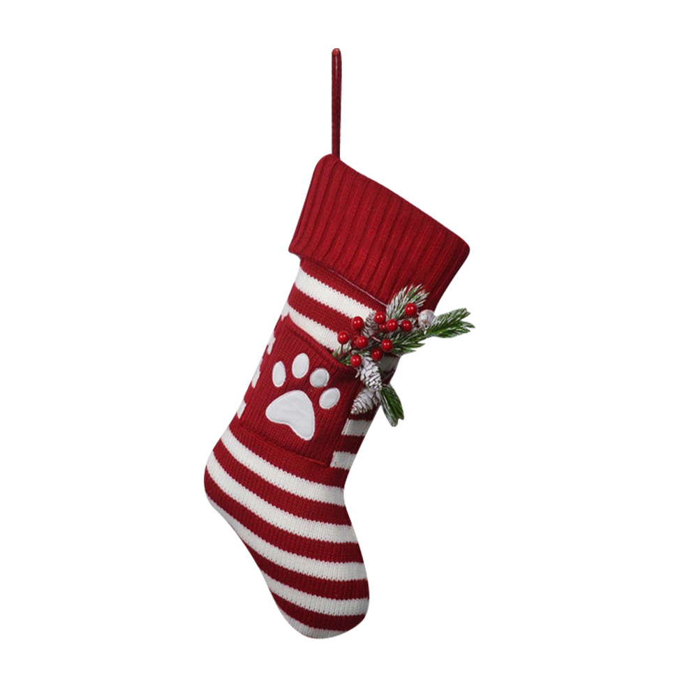Picture of Cross-border Amazon new Christmas pet cat dog Christmas socks gift bag Christmas socks Christmas Gifts Wholesale