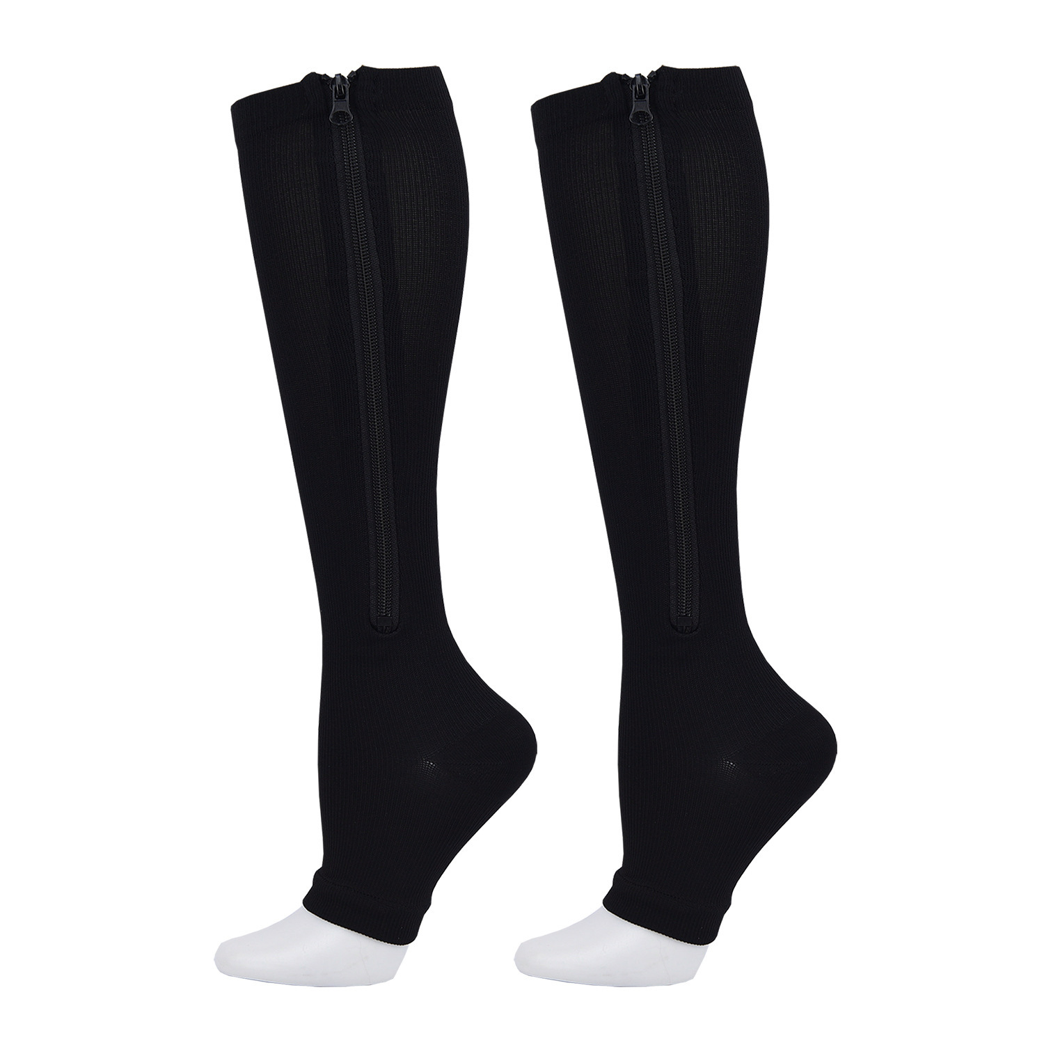 Picture of Manufacturer compression zipper socks long tube sports compression socks vein elastic socks zip sox socks