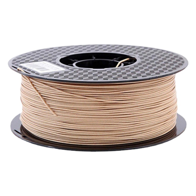 Picture of Sandalwood Redwood Walnut 3D Printer Consumables PLA Light Wood 1KG Consumables Ebony 1.75mm Deep Wood Color