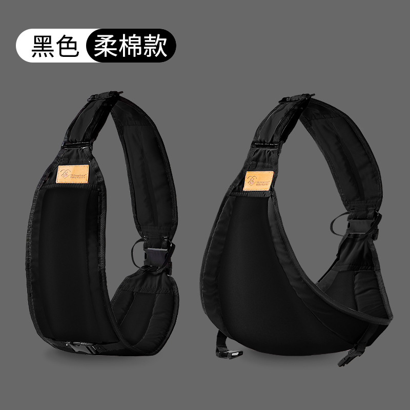 Picture of Baby shoulder strap newborn baby 1-year-old children's waist stool 2-year-old children's shoulder towel front holding baby holding gadget