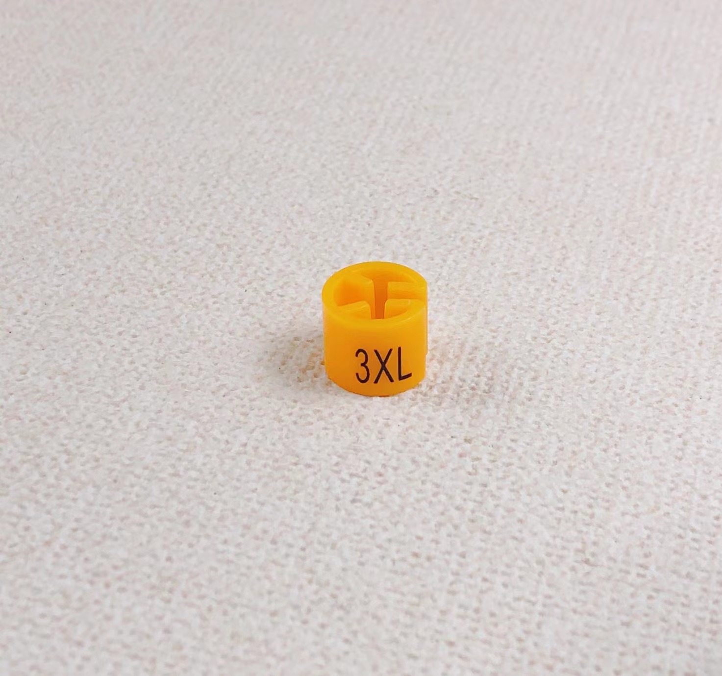 Picture of [Alphabet Size Buckle] Round Four-Tooth Size Circle Plastic Beads Adult Pants Size Grain Ready in Stock