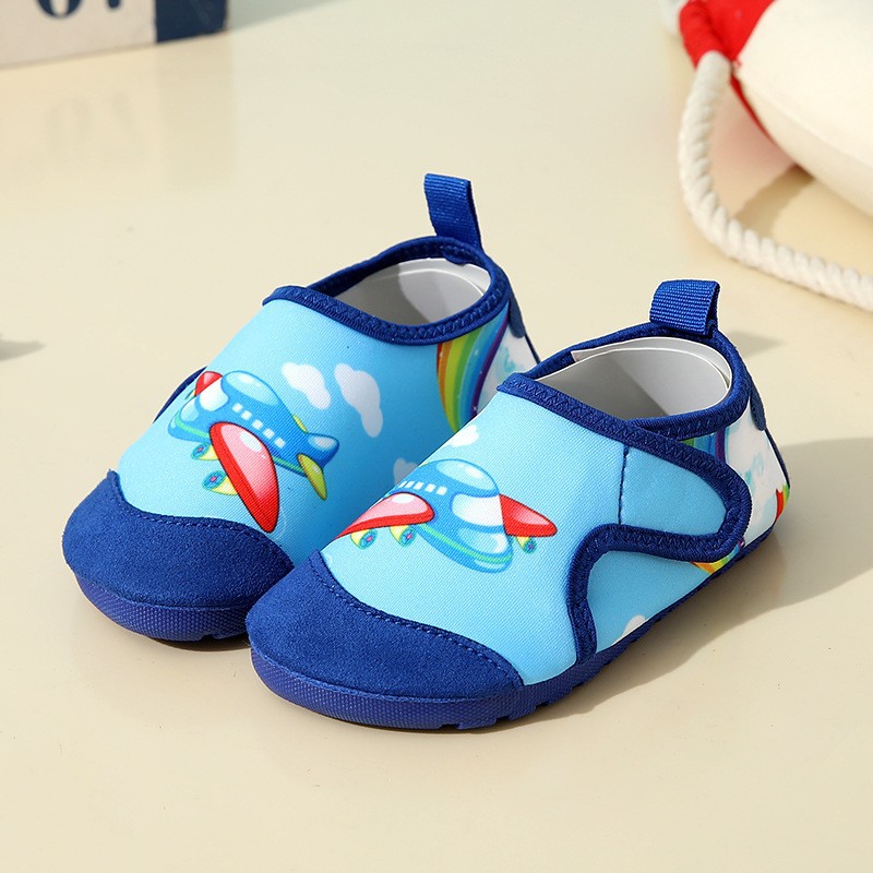 Picture of Children's water park Baby Beach socks non-slip diving shoes snorkeling socks swimming shoes drifting soft shoes wading shoes socks