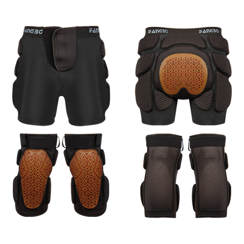 Picture of Ski Suit Protective Gear Hip Pants Knee Pads Anti-Fall Pants Skating Unisex Butt Pads Outdoor Sports Safety Equipment