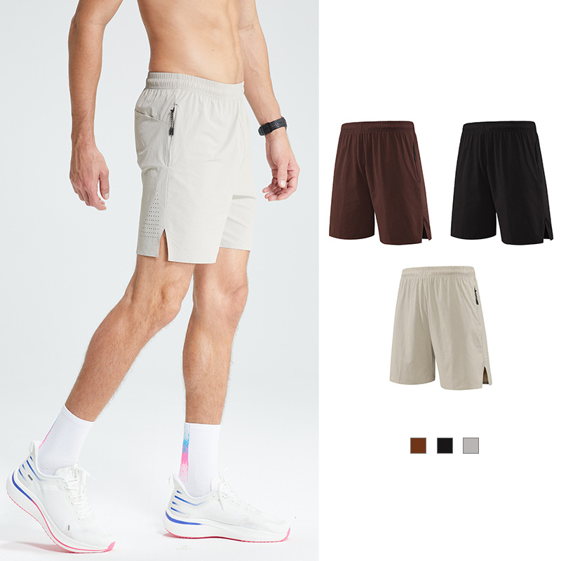 eBay American Basketball Shorts Men's Summer Quick-drying Ice Silk Breathable Blank Edition Running Fitness Shorts