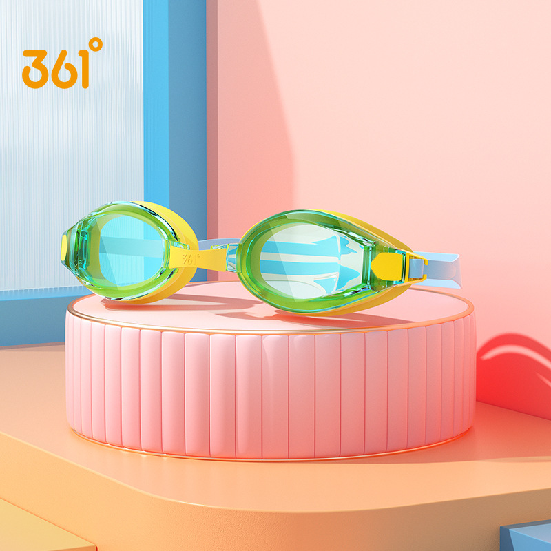 Picture of Children's swimming goggles waterproof anti-fog HD swimming glasses eye protection boys and girls baby sports swimming equipment