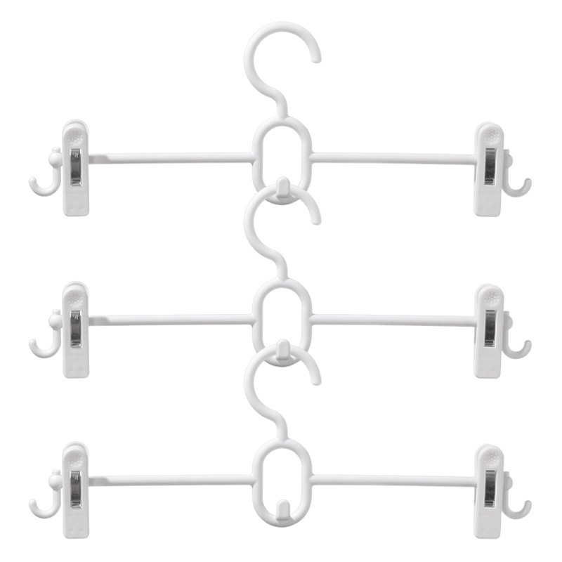 Picture of Seamless household pants rack pants clip jk skirt clip hanger clip pants hanger storage artifact wardrobe special pants rack