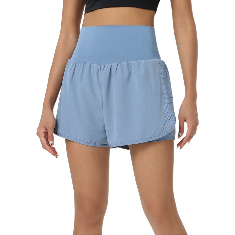 Gym Running Sports Shorts Women's Loose Anti-walking Quick-drying Breathable Outer Wear Yoga Hot Pants Cross-Border