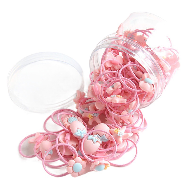 Children's hair rope hair ring does not hurt the hair of Korean baby girl rubber band hair rope headdress cute girl hair accessories
